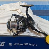 Canna da short seging 30/100 completa di mulinello