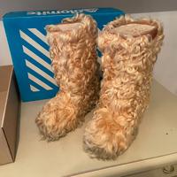Moon Boot Doposci Dolomite Vintage modello Flocky