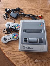 Console Nintendo Super Famicom Jap + 2 pad + cavi 