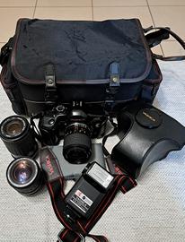 Kit Fotocamera Yashica 109 + Accessori 