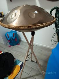 Handpan in re minore 9 note