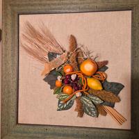 Coppia quadri ornamentali