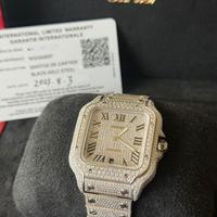 Santos De Cartier grande DIAMOND WSSA0018