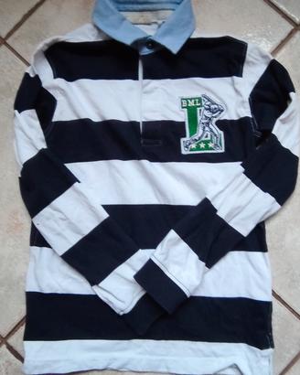 polo maniche lunghe bambino tg 9 anni