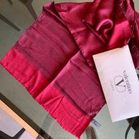 Sciarpa pura seta uomo Valentino