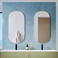 Specchio bagno ovale 50x100 filo lucido nuovo