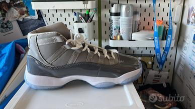 jordan 11 grigie nuove mai usate