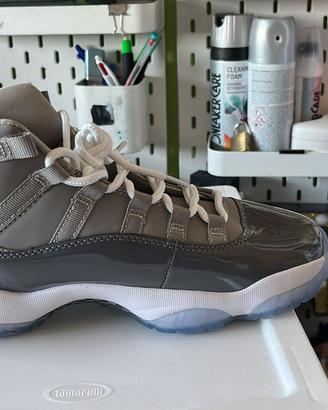 jordan 11 grigie nuove mai usate