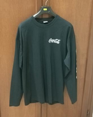 T-shirt manica lunga Coca Cola taglia XL