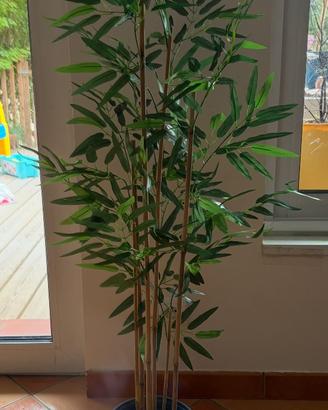 Bambù – pianta artificiale decorativa 120 cm – 🚚 