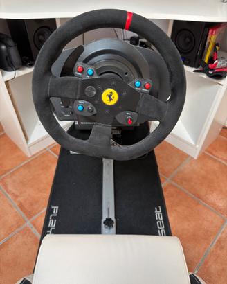 THRUSTMASTER T300 Ferrari ps5+t-lcm+ open wheel