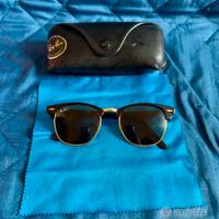 Ray-Ban Clubmaster Originali - Custodia compresa