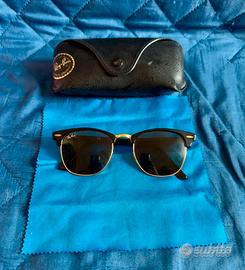 Ray-Ban Clubmaster Originali - Custodia compresa