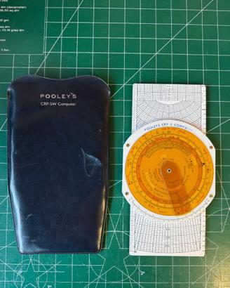 Regolo aeronautico esami ATPL Pooleys CRP5