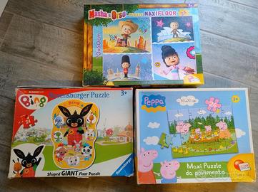 Puzzle Bing, Masha&Orso e Peppa Pig