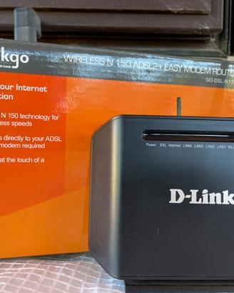 Easy Modem Router ADSL2+ Wireless N150
