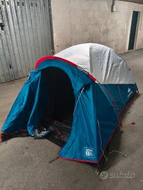 Tenda da campeggio e materasso decathlon
