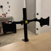 Supporto doppio monitor