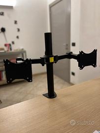 Supporto doppio monitor