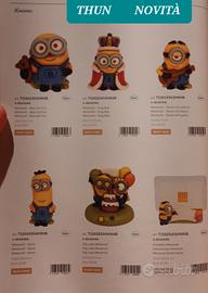 THUN ,NOVITA MINIONS 5 PEZZI , EDIZIONE LIMITATA 
