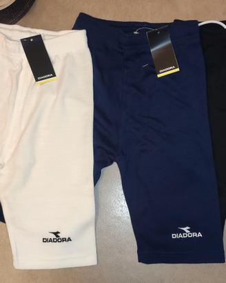 Pantaloncini Diadora scaldamuscoli 