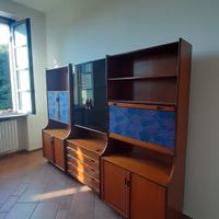 Libreria a 3 moduli anni 70