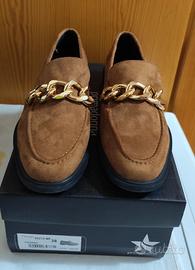 Mocassino donna 38 marrone