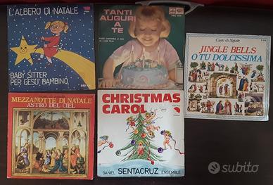 45 GIRI CANTI NATALE JINGLE BELLS ASTRO DEL CIEL..