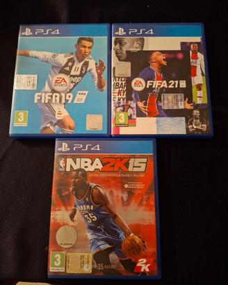 LOTTO 4 GIOCHI PS4