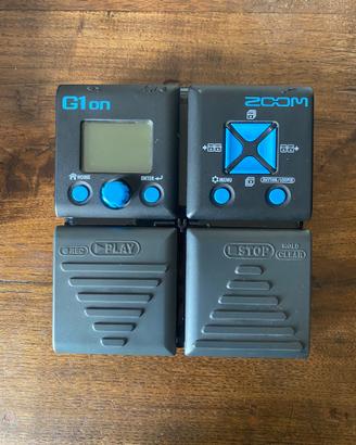 ZOOM Gon Pedale per chitarra effetto processore mu