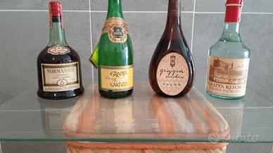bottiglie liquore vintage