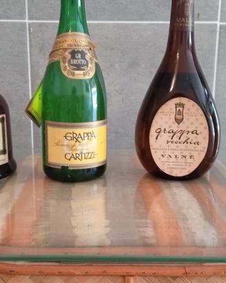 bottiglie liquore vintage