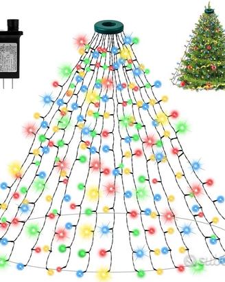 NUOVO Luci Albero di Natale 2M×16 Striscia 400 LED
