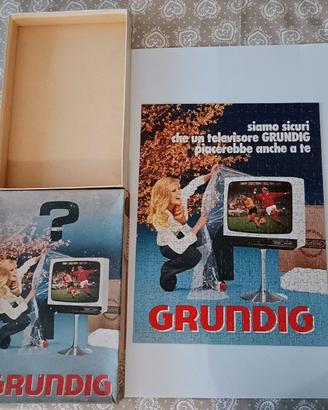 Puzzle Grundig vintage, anni 70'