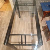 tavolo in vetro temperato 