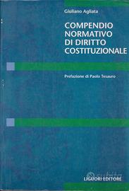 Agliata Compendio normativo di diritto costituzion