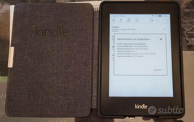 Ebook reader Amazon kindle paperwhite