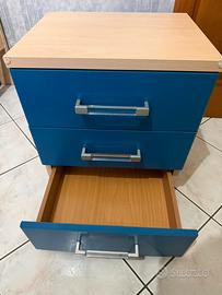 COMODINO BLU