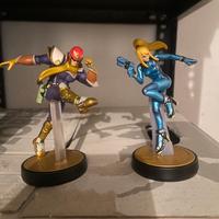 Amiibo Captain Falcon e Samus