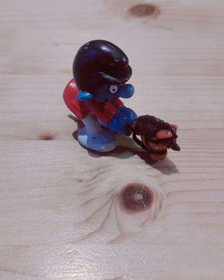 Lotto di 4 Puffi Schleich anni 1980 circa