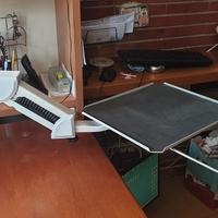 supporto, staffa, mensola con braccio estensibile