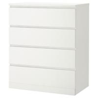 Cassettiera già montata pronta MALM Ikea 80x100