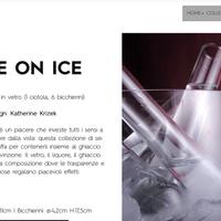 Set per vodka in vetro