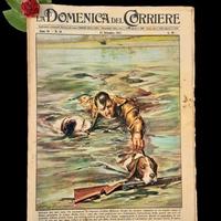 La Domenica del Corriere 22 settembre 1957 Benaco