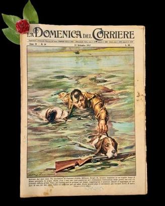 La Domenica del Corriere 22 settembre 1957 Benaco