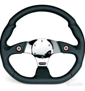 Volante auto tuning vera pelle SIMONI Racing