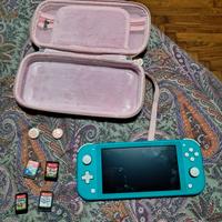 nintendo switch lite turchese