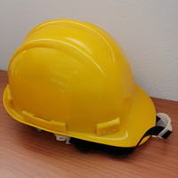 Caschetto elmetto professionale giallo