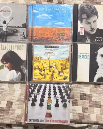 Cristiano De Andrè lotto 7 CD