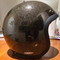 Casco Moto DMD Vintage Glitter Bronze